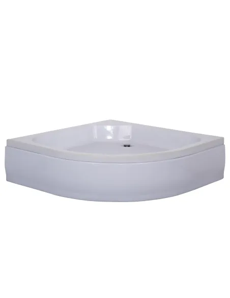 Низький душовий піддон Bravo Slupia RM90F, напівкруглий