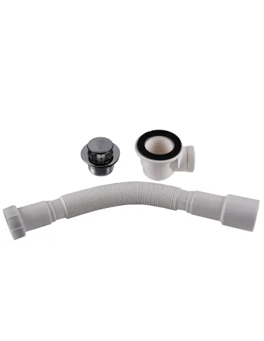 Низький душовий піддон Bravo Slupia RM90F, напівкруглий