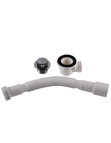 Душевой поддон Bravo Slupia RM90F низкий, полукруглый