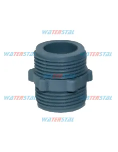 Ниппель Waterstal Н-34, пластик, 3/4 дюйма, для подвода стиральных машин