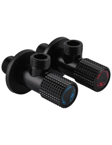 Приладовий кран кутовий Solomon Exclusive 9889 BB 1/2 х 1/2 дюйма