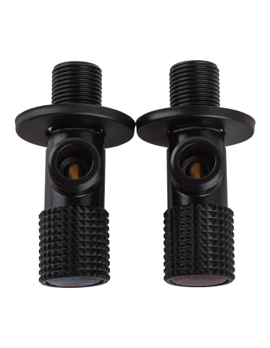 Приборный кран угловой Solomon Exclusive 9889 BB 1/2 х 1/2 дюйма