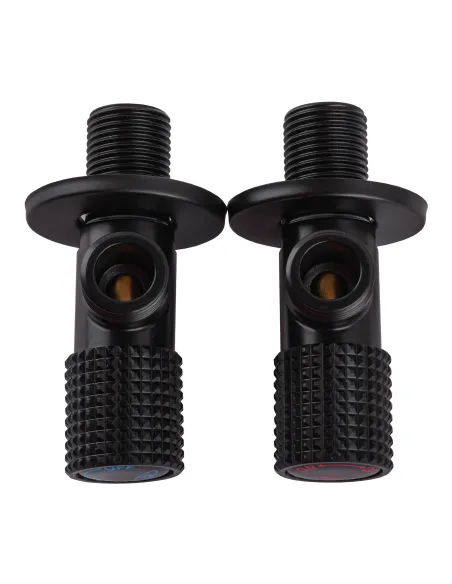 Приборный кран угловой Solomon Exclusive 9889 BB 1/2 х 1/2 дюйма