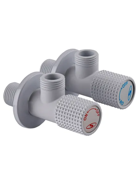 Приборный кран угловой Solomon Exclusive 9889 WW 1/2 х 1/2 дюйма