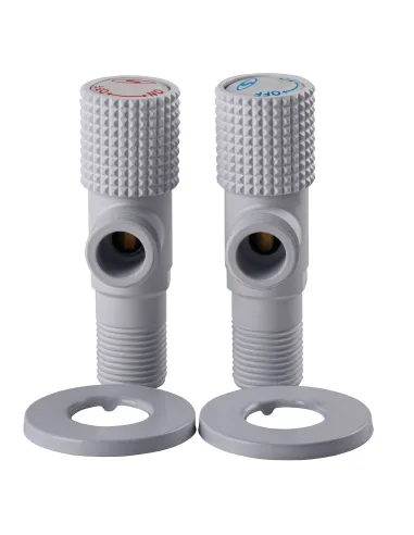 Приборный кран угловой Solomon Exclusive 9889 WW 1/2 х 1/2 дюйма