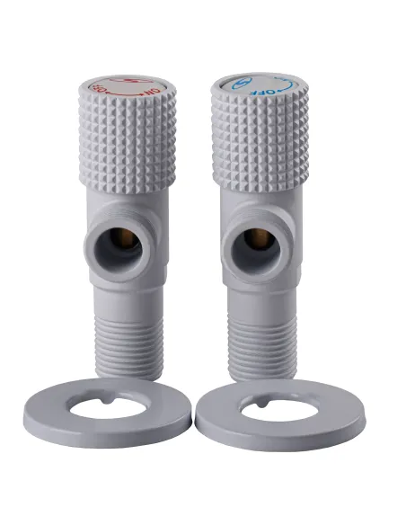 Приборный кран угловой Solomon Exclusive 9889 WW 1/2 х 1/2 дюйма