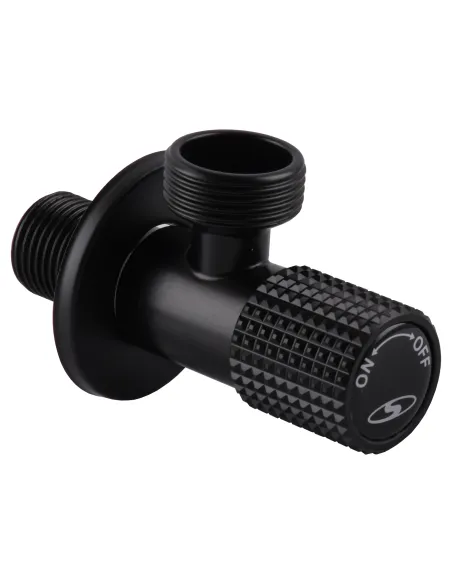 Приборный кран угловой Solomon Exclusive 989 BB 1/2 х 3/4 дюйма