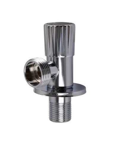 Приладовий кран кутовий Solomon Exclusive 989 Chrom 1/2 х 3/4 дюйми