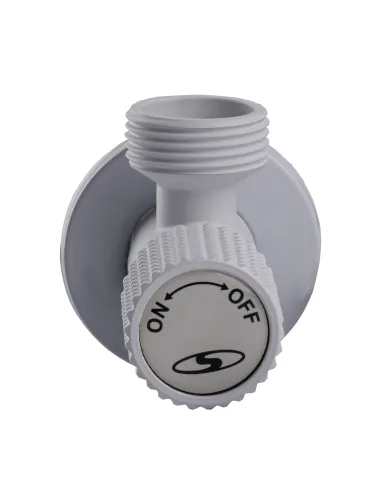 Приборный кран угловой Solomon Exclusive 989 WW 1/2 х 3/4 дюйма