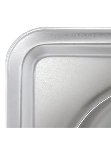 Мойка для кухни прямоугольная Zerix Z6350-06-160E Satin 630x500x160 мм из нержавеющей стали