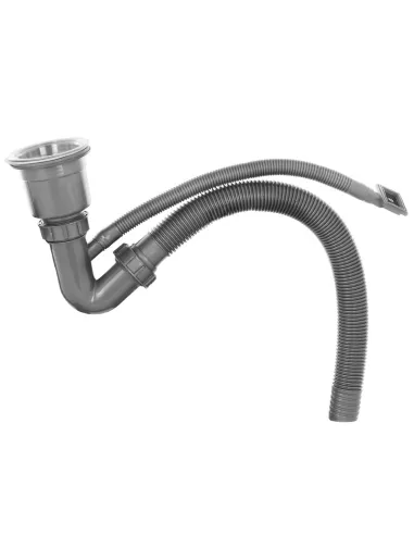 Мийка для кухні прямокутна Zerix Z6642-08-180E Satin 660x420x180 мм з нержавіючої сталі