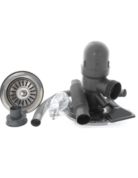 Мийка для кухні прямокутна Zerix Z7642-08-180MD Micro Decor 760x420x180 мм з нержавіючої сталі