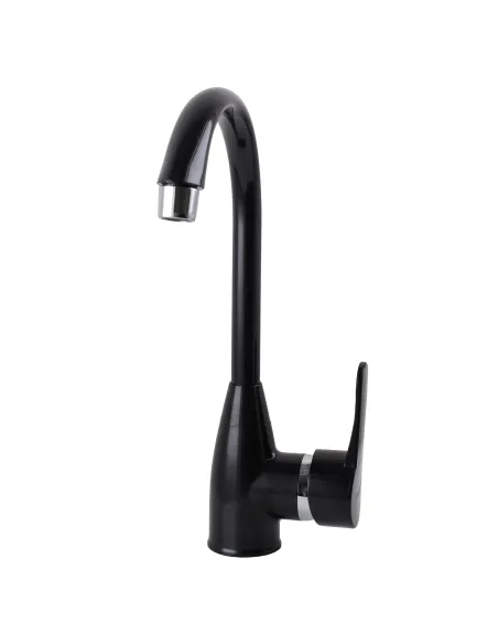 Смеситель для кухни Bravo BR-11-203L черный, пластик
