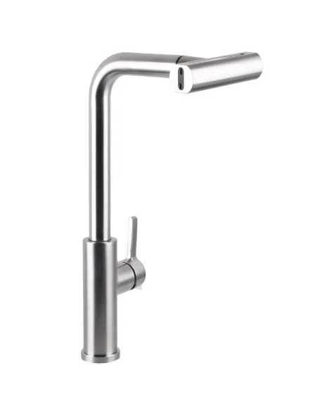 Змішувач для кухні Globus Lux Alpen SBT1-2044, з висувним виливом