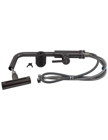 Смеситель для кухни Globus Lux Alpen SBT1-2044-GP, с выдвижным изливом