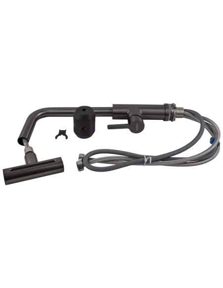 Смеситель для кухни Globus Lux Alpen SBT1-2044-GP, с выдвижным изливом