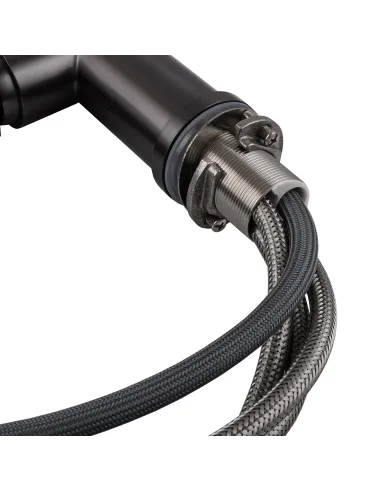 Змішувач для кухні Globus Lux Alpen SBT1-2044-GP, з висувним виливом