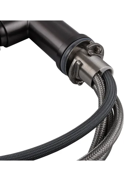 Смеситель для кухни Globus Lux Alpen SBT1-2044-GP, с выдвижным изливом