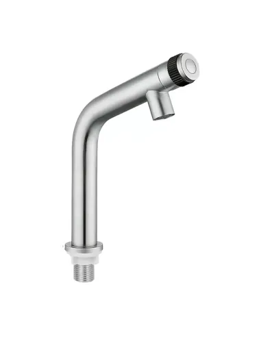Монокран для умивальника Wezer SOL15-12, нержавіюча сталь.