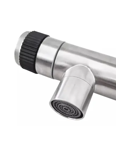 Монокран для умивальника Wezer SOL15-12, нержавіюча сталь.