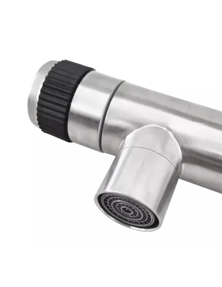 Монокран для умивальника Wezer SOL15-12, нержавіюча сталь.