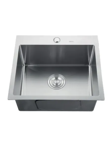 Мойка для кухни прямоугольная Zerix ZH5045-215.SUS304/0.8 500x450x215 мм из нержавеющей стали