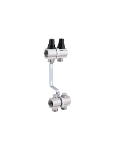 Колектор для теплого пола SD Forte SF002W2, 1 дюйм, 2 выхода