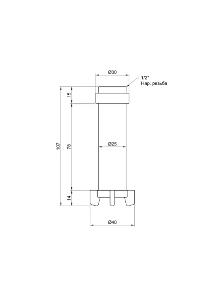 Многоразовый картридж Icma 752 SD00010284 0,5 х 0,75 дюйма, сетчатый