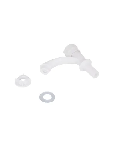 Монокран для умывальника Brinex BW 0221, белый