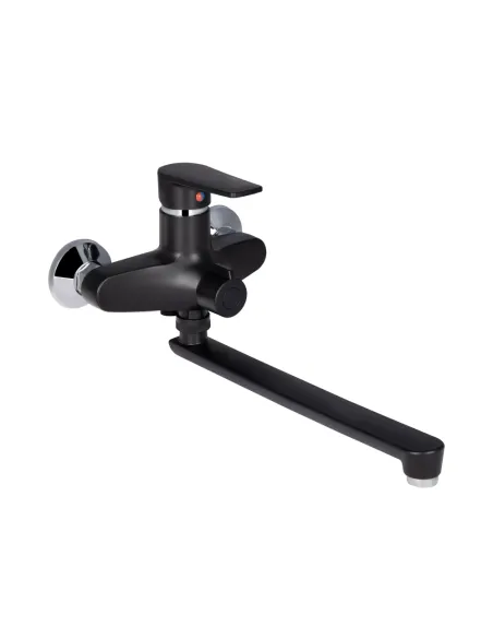 Смеситель для ванны Brinex 35B 005 черный, пластик