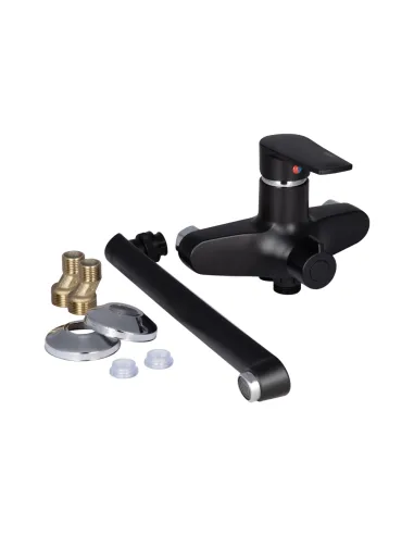 Змішувач для ванни Brinex 35B 005 чорний, пластик