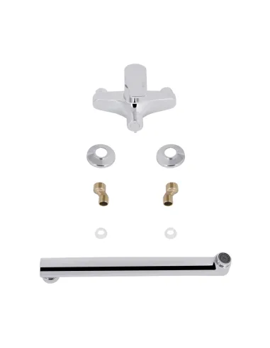 Змішувач для ванни Brinex 35C 005 хром, пластик