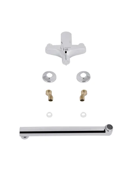 Змішувач для ванни Brinex 35C 005 хром, пластик