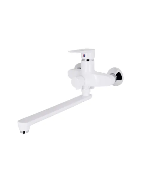 Смеситель для ванны Brinex 35W 005 белый, пластик