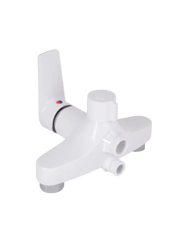 Смеситель для ванны Brinex 35W 005 белый, пластик