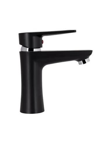 Змішувач для умивальника Brinex 35B 001 чорний, пластик