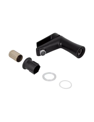 Змішувач для умивальника Brinex 35B 001 чорний, пластик