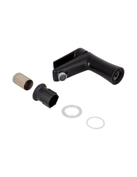 Змішувач для умивальника Brinex 35B 001 чорний, пластик