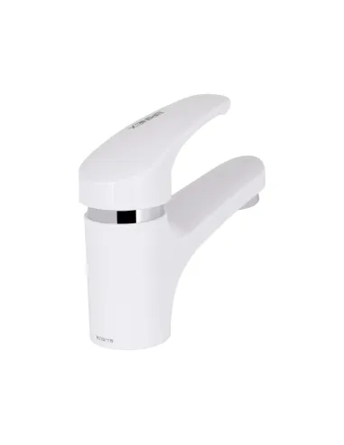 Змішувач для умивальника Brinex 36W 001 білий, пластик