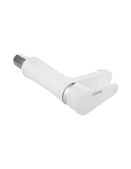 Смеситель для умывальника Brinex 37W 001 белый, пластик