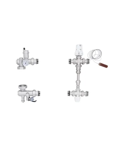 Смесительный узел Icma M054 SD00023694 для теплого пола, 1 дюйм