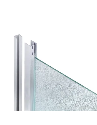 Душевая кабина Lidz Latwa SC80x80.SAT.MID.FR полукруглая, с высоким поддоном