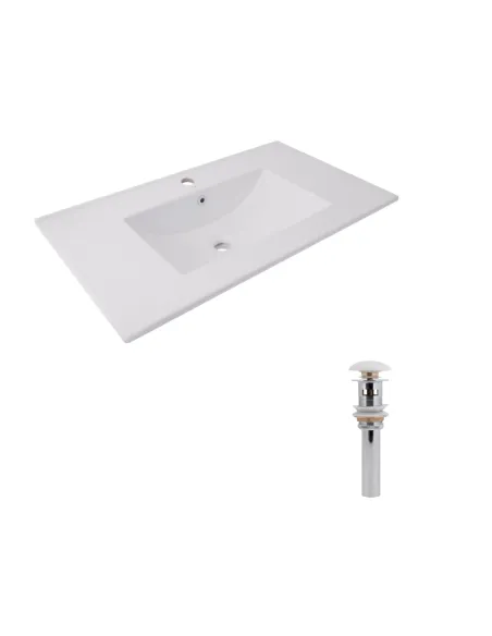 Керамическая раковина Q-Тap Albatross SD00054599 White, 820x460x180 мм