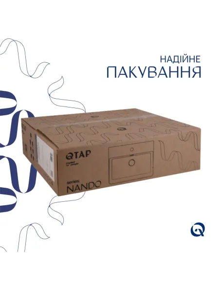 Керамическая раковина Q-Тap Nando LT SD00053447 White, 500х420х130 мм подвесная