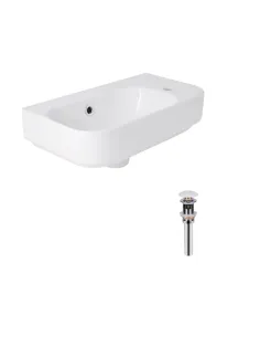 Керамическая раковина Q-Тap Tern SD00053452 White, 450х250х158 мм подвесная