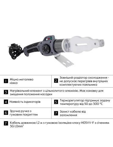 Паяльник для пластиковых труб Thermo Alliance BASE-101, 20 - 63 мм