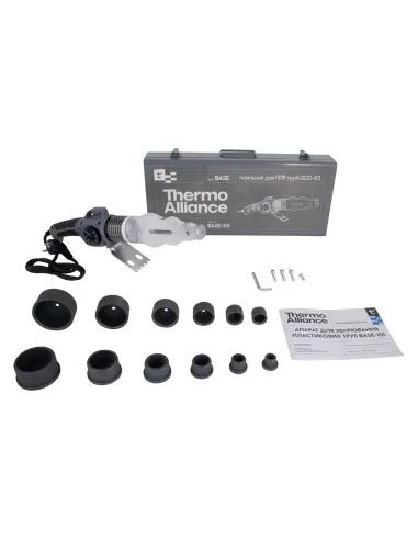 Паяльник для пластиковых труб Thermo Alliance BASE-101, 20 - 63 мм