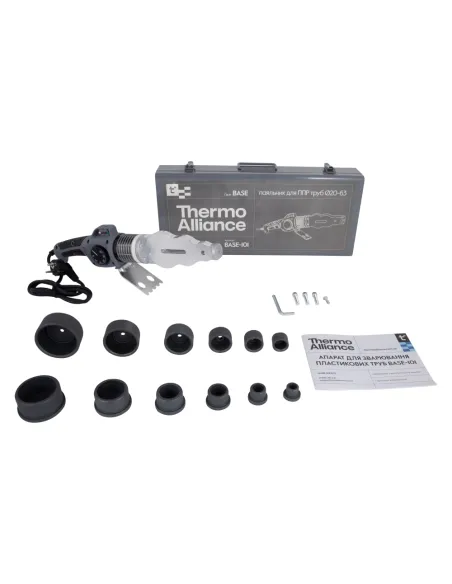 Паяльник для пластиковых труб Thermo Alliance BASE-101, 20 - 63 мм