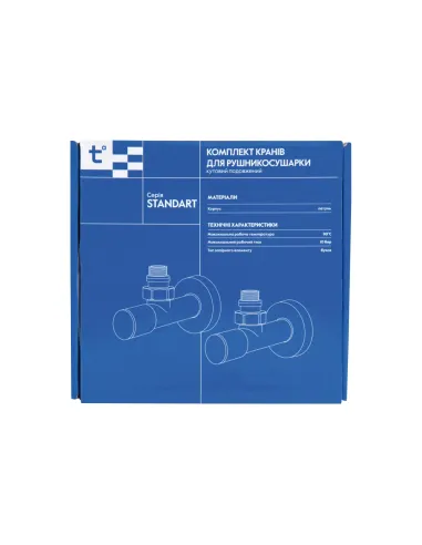 Приладовий кран кутовий Thermo Alliance Standart SF395W15W 1/2 х 1/2 дюйми