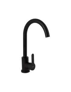 Змішувач для кухні Brinex Pure 015F BRIPUR015FBLM Black Matt чорний
